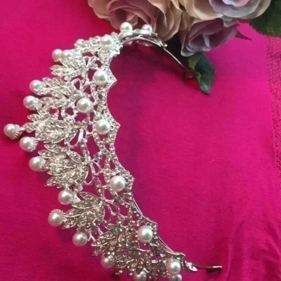 COPY - bridal head crown one size Accessories display picture 2